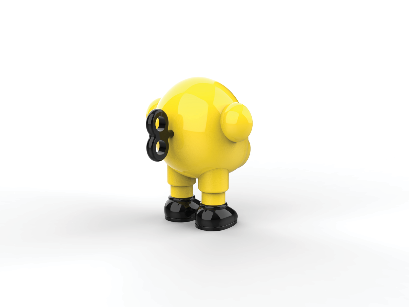 Miko negro y amarillo