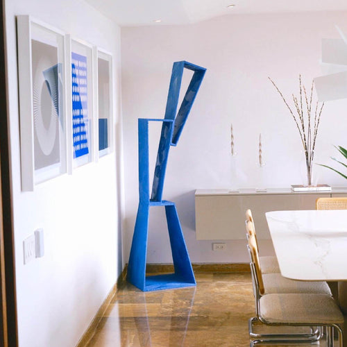 Escultura Azul