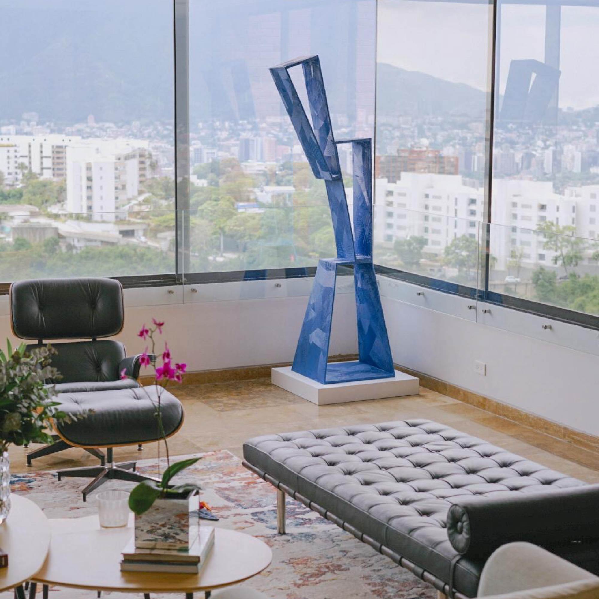 Escultura Azul